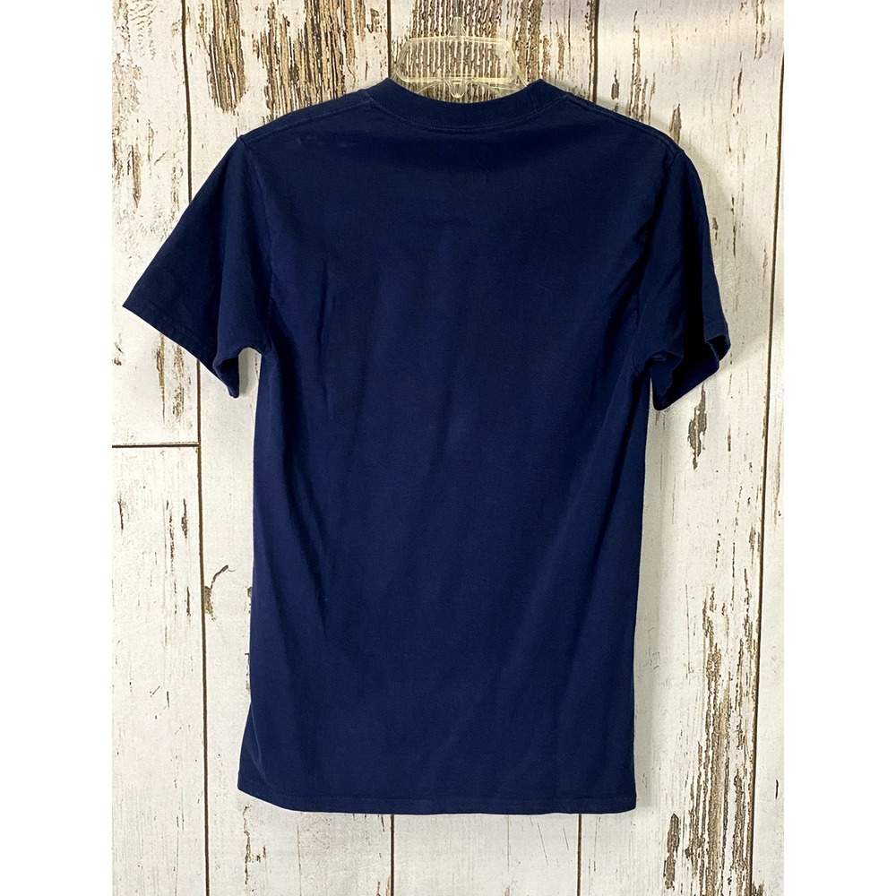 Disney Patriotic Mickey Cotton Navy T-Shirt - Picture 2 of 3
